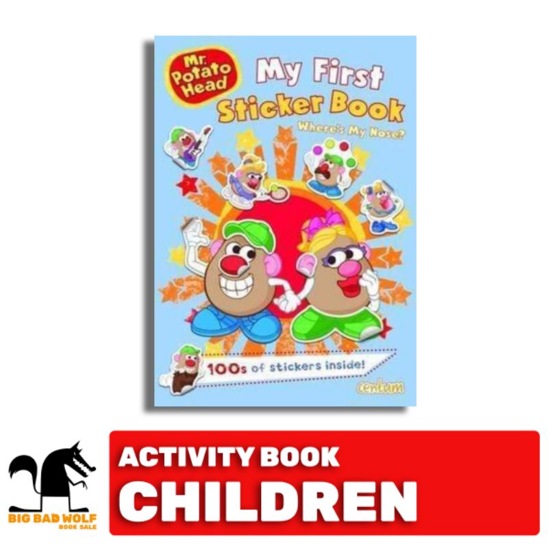 activity book my first sticker book mr potato