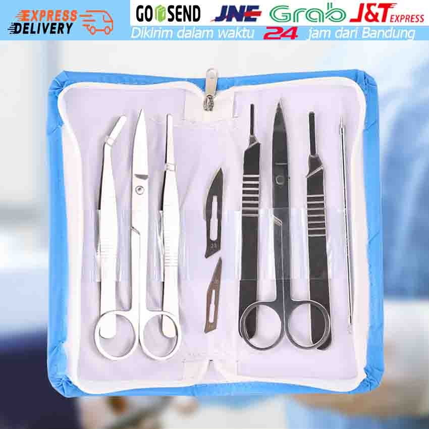 Gunting Operasi Bedah Gunting standar kemenkes Perawatan Luka Disecting Set Dissection Set