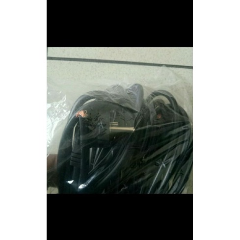 kabel komputer buntung 3x075mm panjang 2meter jual per/5pcs