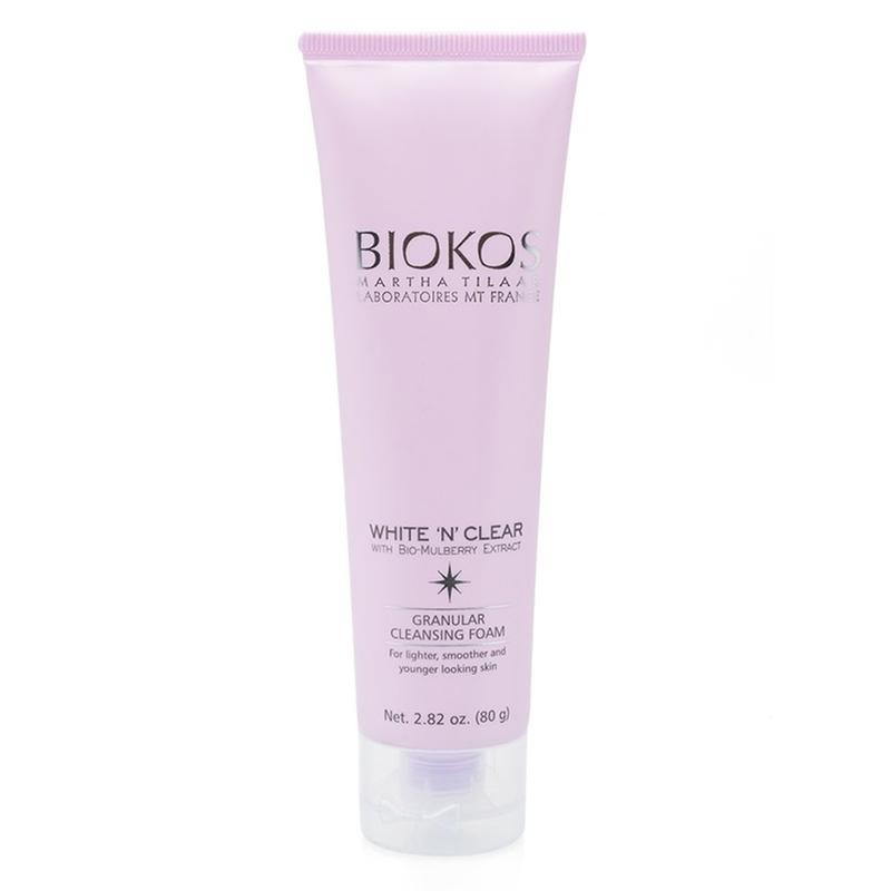 BIOKOS WHITE 'N' CLEAR GRANULAR CLEANSING FOAM