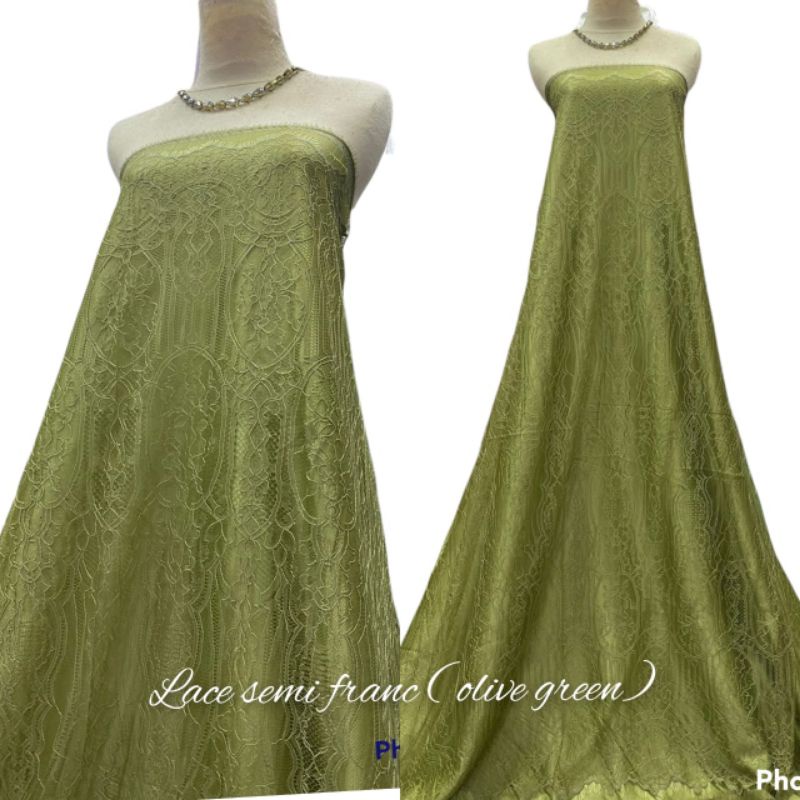 kain brokat lace santili francis / brokat santili / lace brokat francis