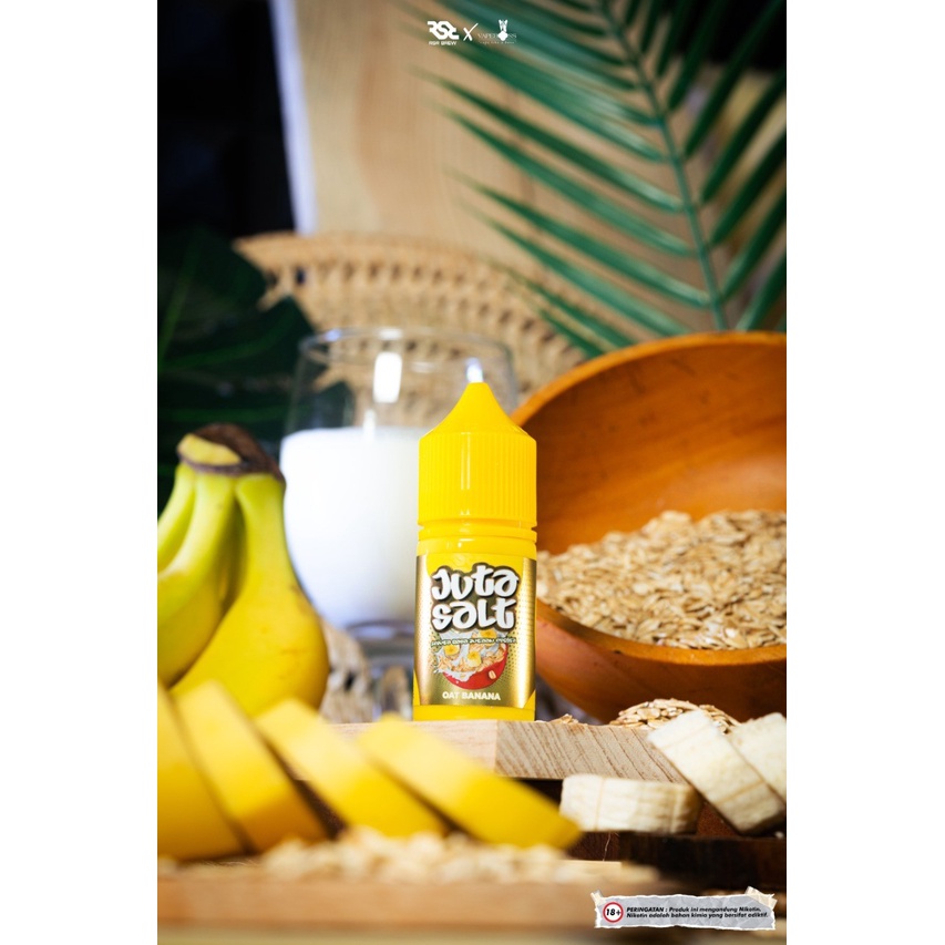 Juta Mild Korean Banana Ice Cream Salt Nic 15ML by RSR Brew x Vape Boss