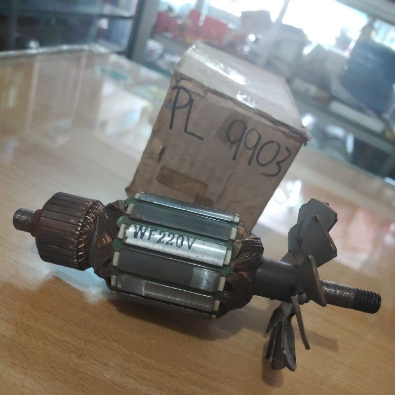 Angker PL 9903 Tjap Mata | Armature / Rotor Mesin Tangan ✋ Electric ⚡ Planner / Sugu / Serut / Ketam
