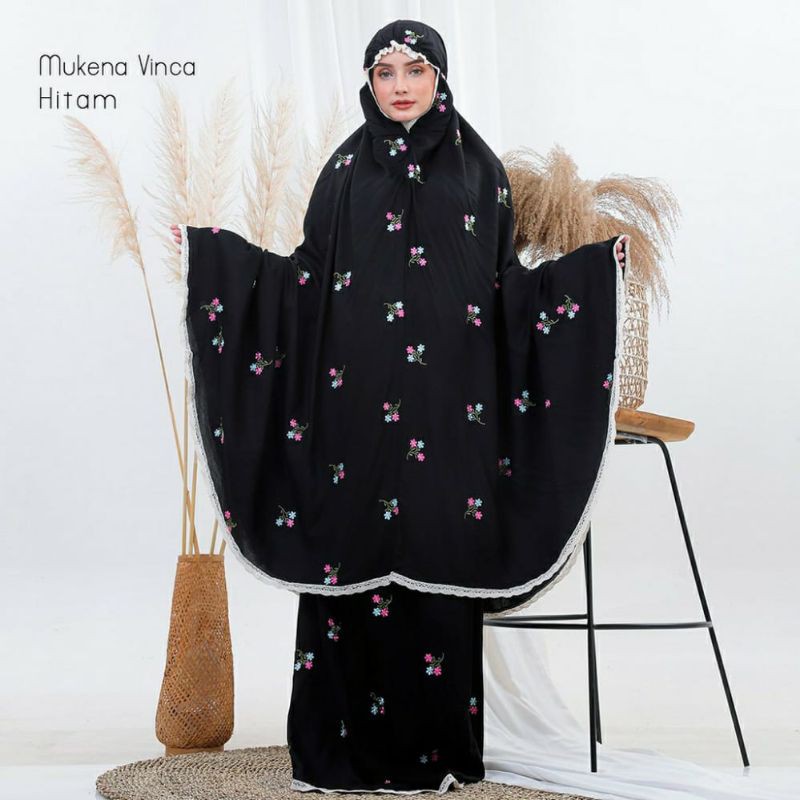 Mukena Dewasa Jumbo Vinca Rayon