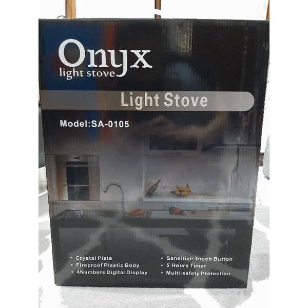 onyx light stove sa 0105 original   kompor listrik induksi