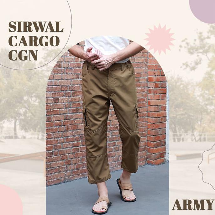 Baju Berkah - Sirwal Cargo / Celana Pria / Cargo