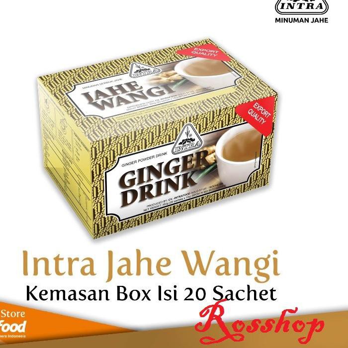 

⚡Akhir Tahun⭐ Intra Jahe Wangi - 20 sachet