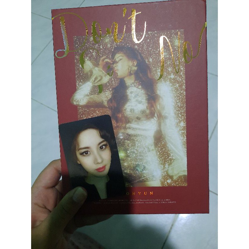 ALBUM SEOHYUN DON'T SAY NO + PC