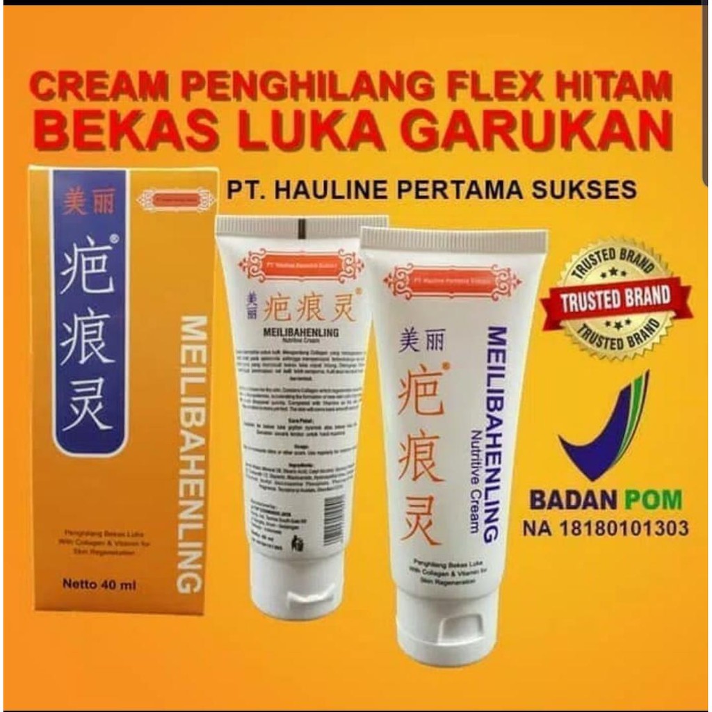 Meilibahenling Cream 40ml Krim Penghilang Bekas Luka BPOM