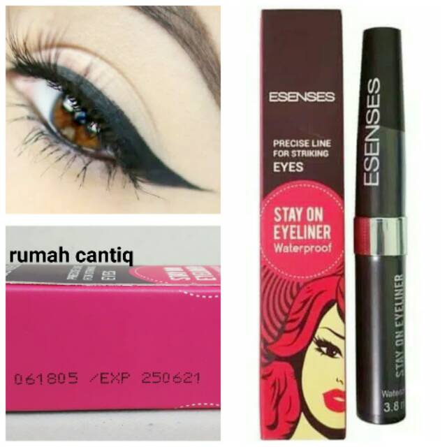 ESENSES STAY ON EYELINER (WATERPROOF)