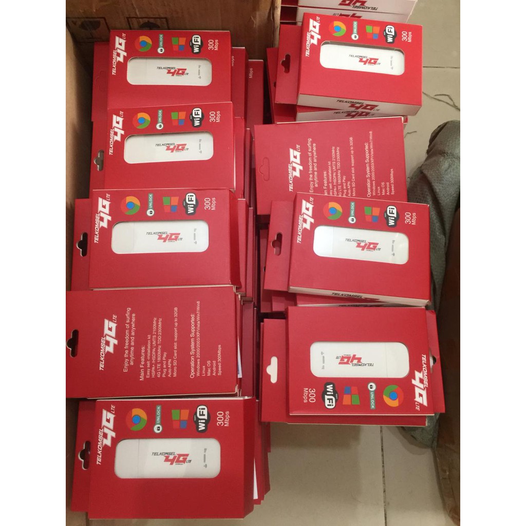 promo Modem 4G LTE - Modem USB Telkomsel 4G LTE With Wifi Modem Unlock 4G All Oper