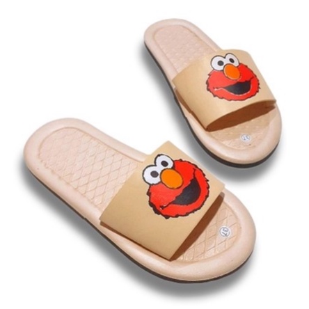 Sandal Selop Wanita Dewasa Motif ELMO Trend Terbaru