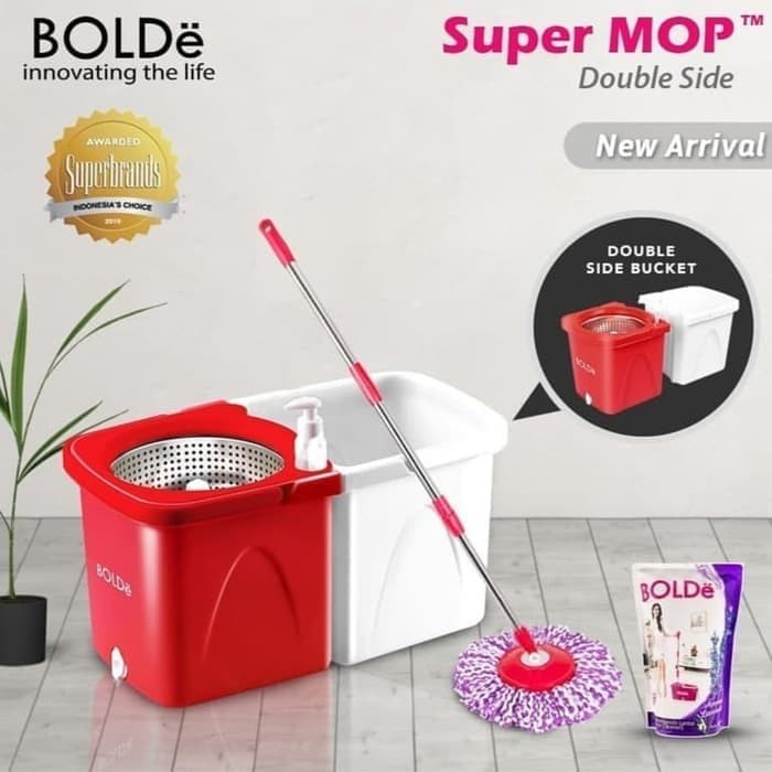 Bolde Super Mop Alat Pel - Double Size