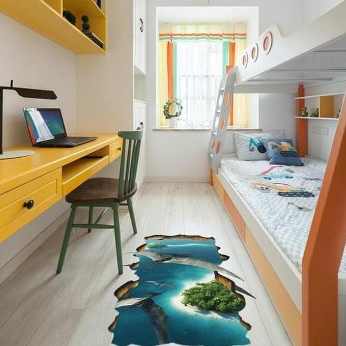 {{{{}}] FL WALLPAPER STICKER / WALL STIKER DINDING 3D KAMAR MANDI DAPUR MURAH