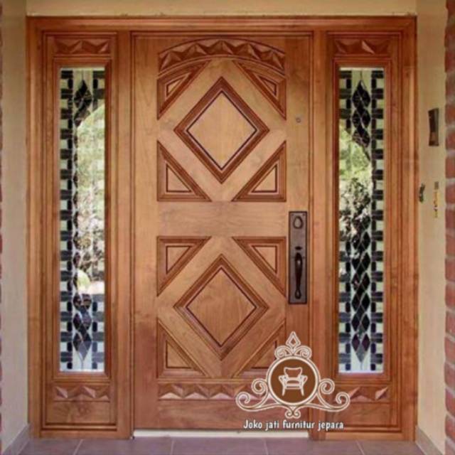 Kusen pintu rumah jendela kayu jati