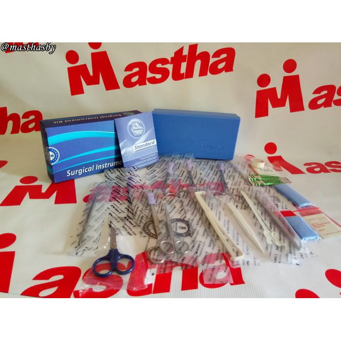 Instrumen Medis Minor Set/Hecting / Heacting Set / Sirkumsisi Set Renz