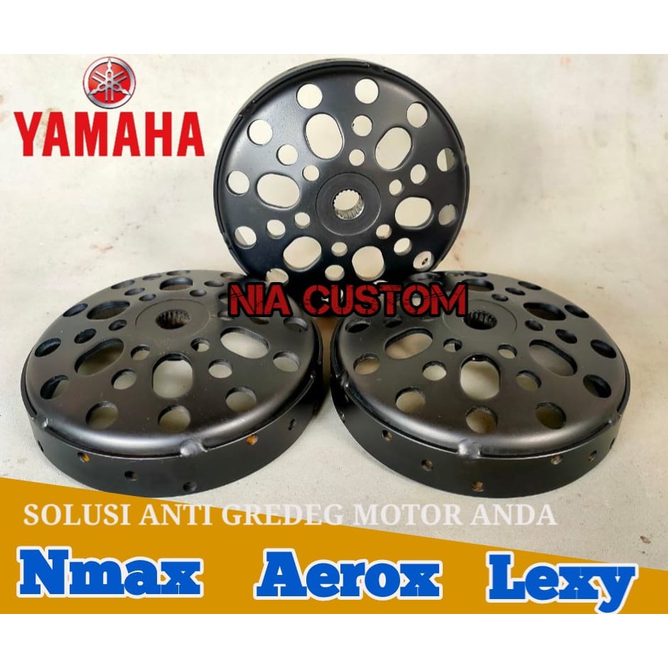 Mangkok Kampas Ganda Nmax Aerox Lexi CUSTOM ORIGINAL ANTI GREDEG