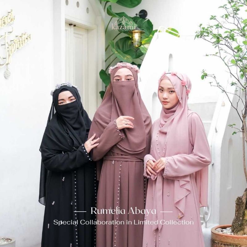 Ready stock  Rumelia Abaya by kazami