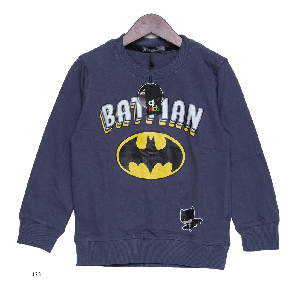 Baju Sweater Distro anak cowo dan cewe BATMAN ORIGINAL PREMIUM QUALITY