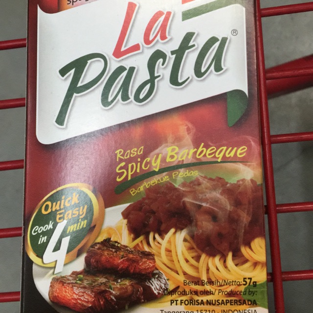 Spaghetti spicy barbeque La Pasta