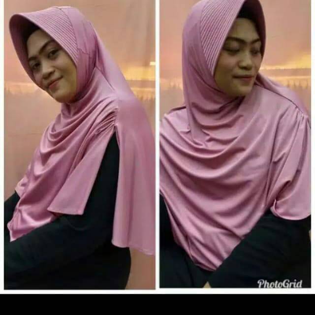 Bergo kairo kerut samping