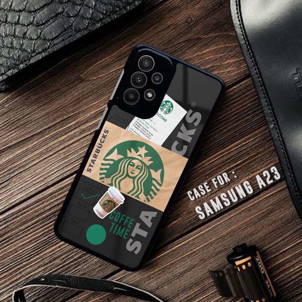 Case SAMSUNG A23 4G - Casing SAMSUNG A23 4G [ STARBUCKS ] Silikon SAMSUNG A23 4G - Case Hp - Case Me