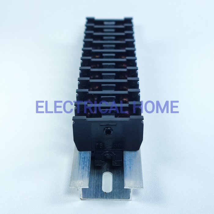 TERMINAL BLOCK TBC 30A DIN RAIL.