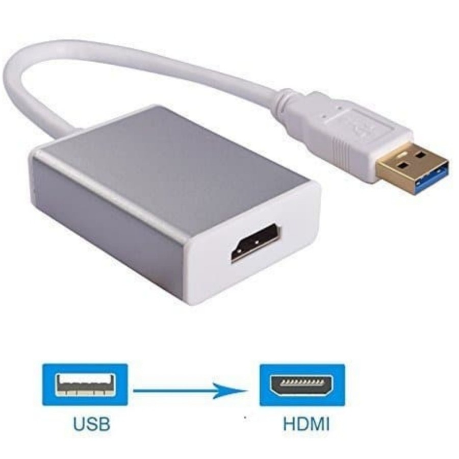 CONVERTER USB 3.0 MALE TO HDMI FEMALE