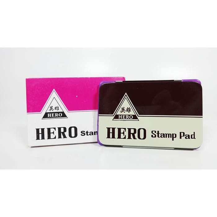 

Stamp Pad / Bak Stempel Hero Kecil