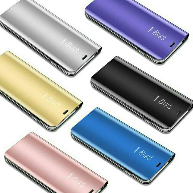 Flip case Miror Oppo F11 A7 Realme 3 2Pro c1 F9 A3s A5 F7 