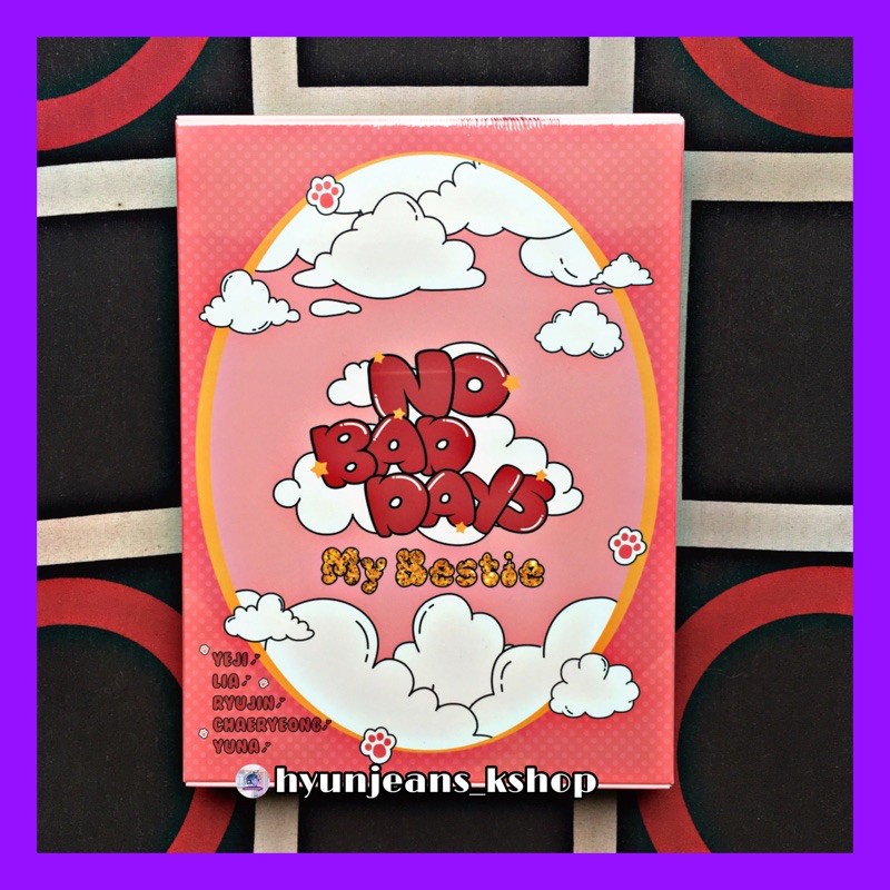 ITZY (May) Limited Monthly Kit : No Bad Days - MY BESTIE (Mei) midzy lia yeji yuna ryujin chaeryeong