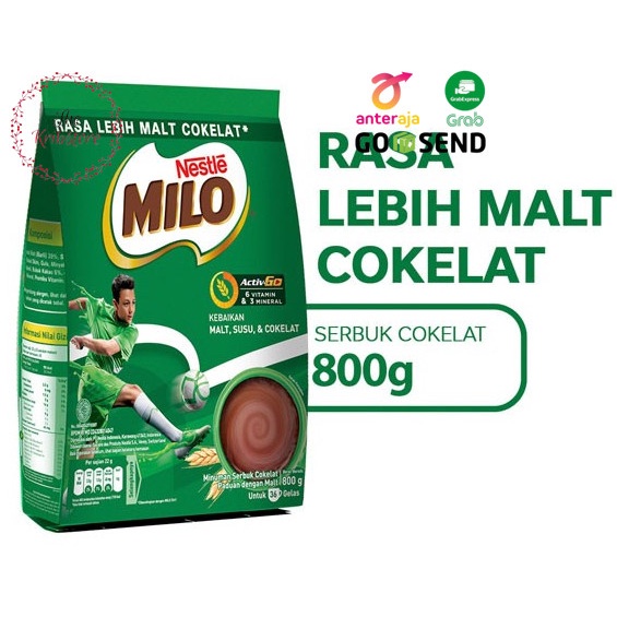 

MILO Activ - GO Minuman Susu Cokelat Berenergi Pouch 790 gr