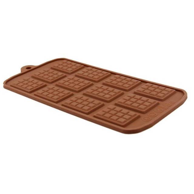 Cetakan coklat silikon wafel chocobar silicone chocolate mold