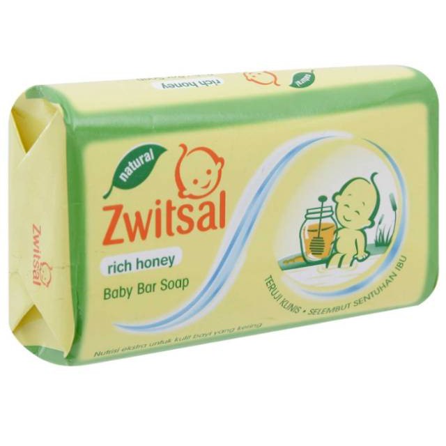 Zwitsal baby bar soap classic milk honey 70gr sabun bayi batang 70 gr switsal