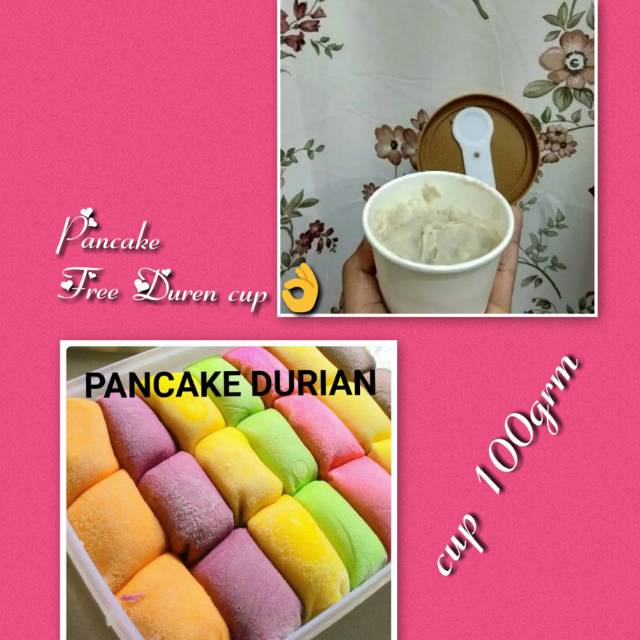 

Pancake duren free duren cup