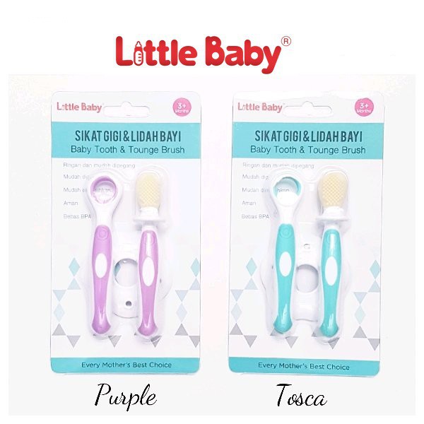 LITTLE BABY SIKAT GIGI &amp; LIDAH A1755 WITH SHIELD