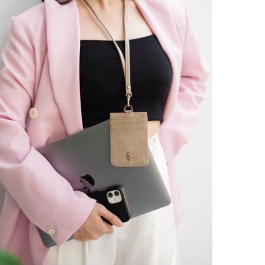 

READY ✅Cloxvox Name Tag ID CARD HOLDER LANYARD | Lanyard Wanita | Name Tag | Card Holder Wanita|SQ1