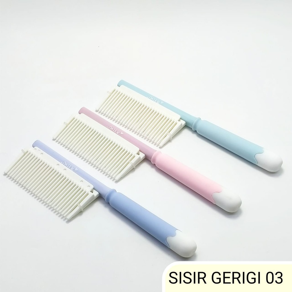 [WS] Sisir Gerigi lepas pasang / Sisir Bermotif