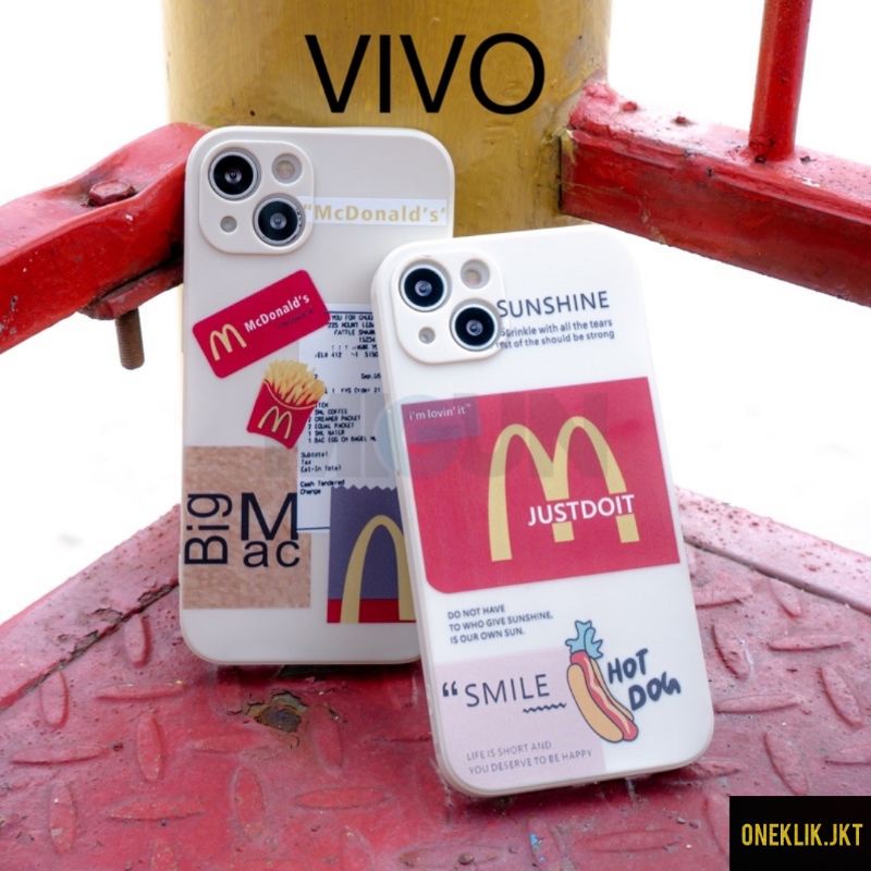 MCDONALD'S SOFTCASE FOR VIVO Y20 Y12 Y15 Y17 Y12i Y20S Y20i Y12S Y31