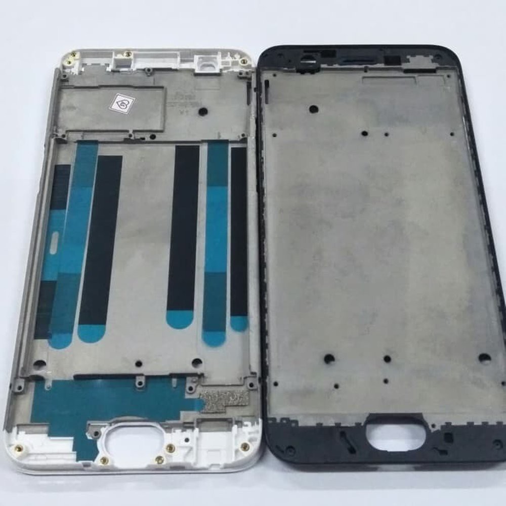 Frame LCD OPPO A57 Bazel Bezel Casing Tulang Tengah Original