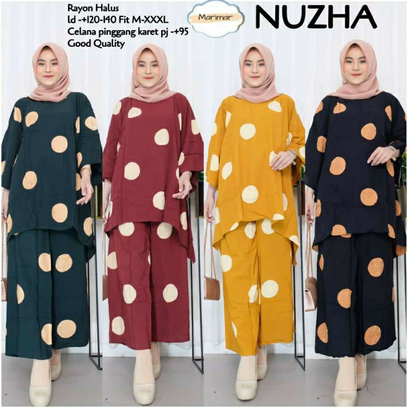 set Nuzha cp waka polkadot #2