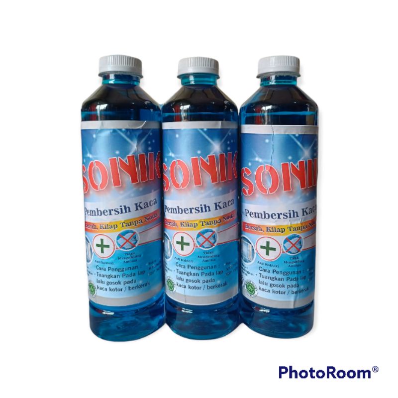 Pembersih kaca sonik 500ml