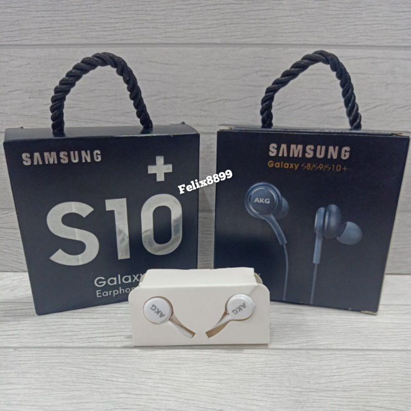 HEADSET HANDSFREE EARPHONE SAMSUNG AKG S8 S9 S8+ S9+ S8 PLUS S9 PLUSS S10 S10E S10 LITE S10+ S10 PLUS