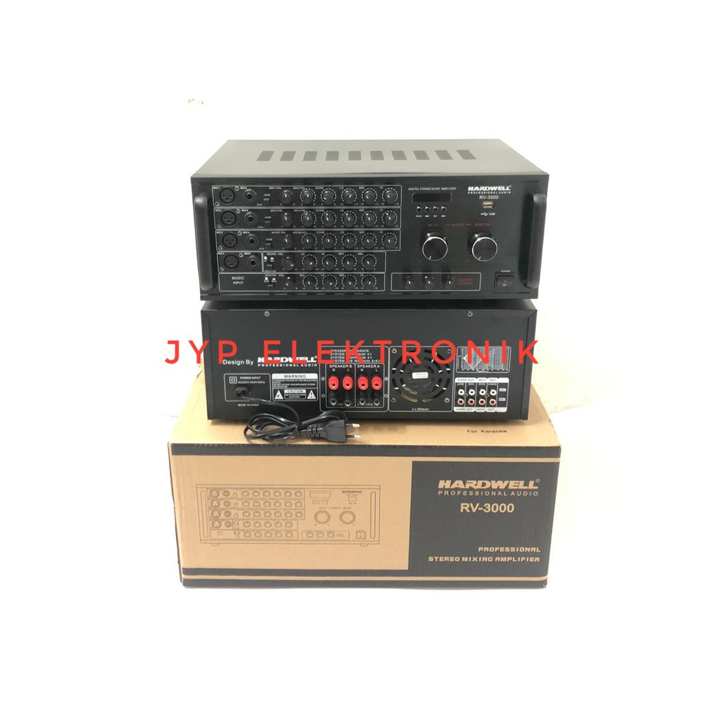 AMPLIFIER HARDWELL RV 3000 / RV3000 / RV-3000 750 WATT ORIGINAL