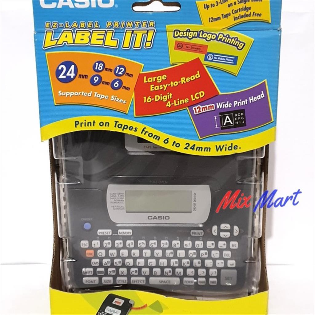 

CASIO EZ Label Printer Machine KL 820 W