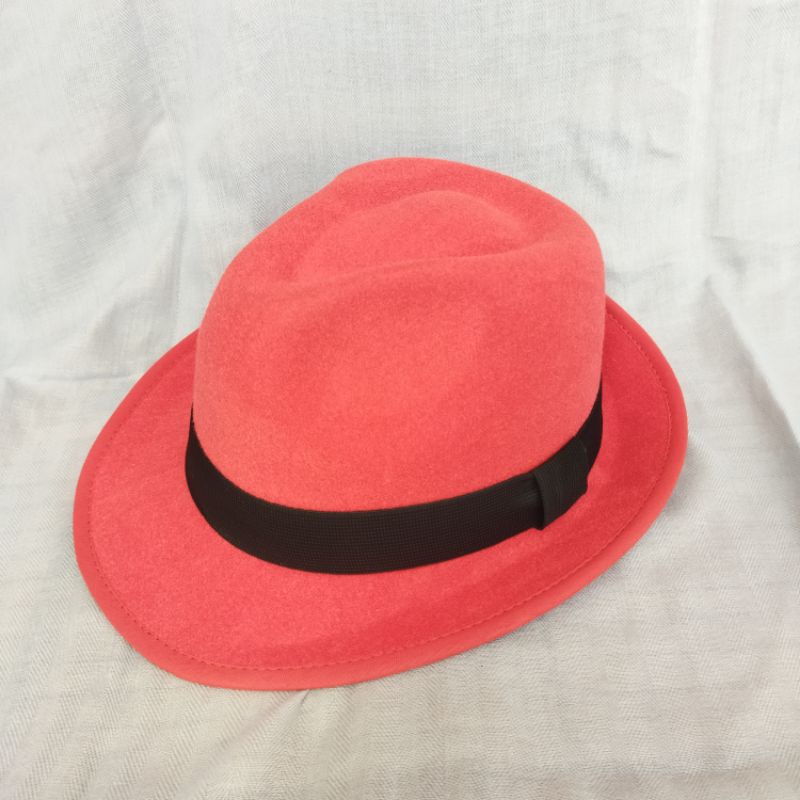 JARIS ID FEDORA HAT MERAH ORIGINAL