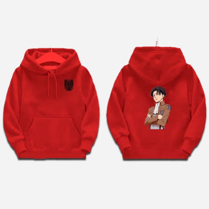 HOODIE ANAK Attack on TitanLevi Ackeman