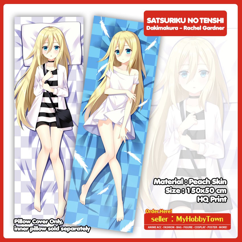 Sarung Bantal Anime Dakimakura Satsuriku no Tenshi : Rachel Gardner