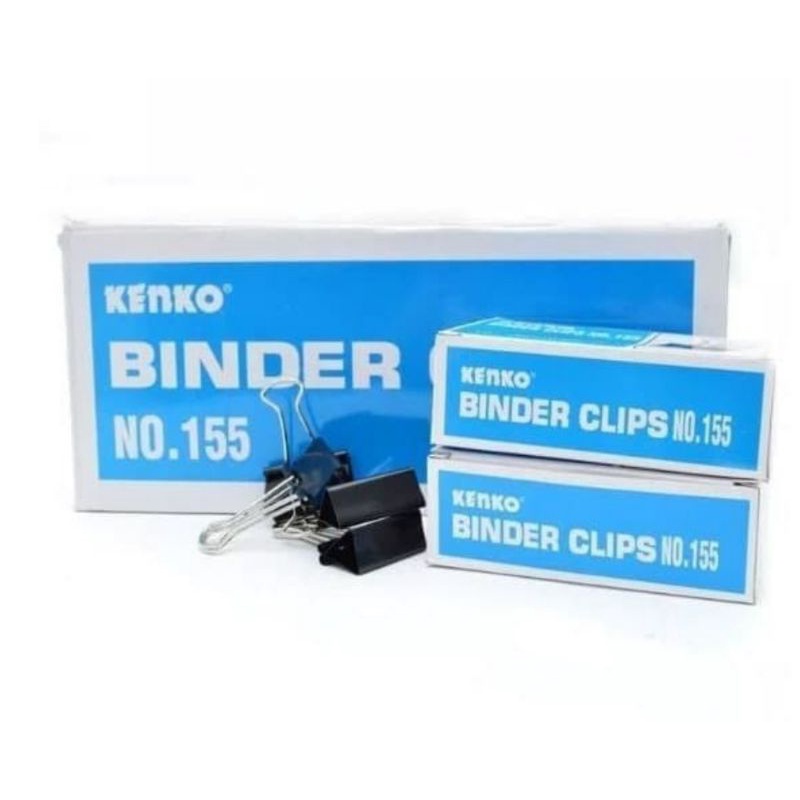 

BINDER CLIP KENKO / JOYKO NO.155 ( klip kertas )