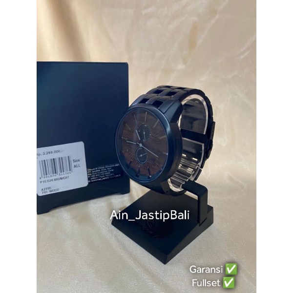 Jam Tangan Rip Curl Detroid Wood Midnight Original